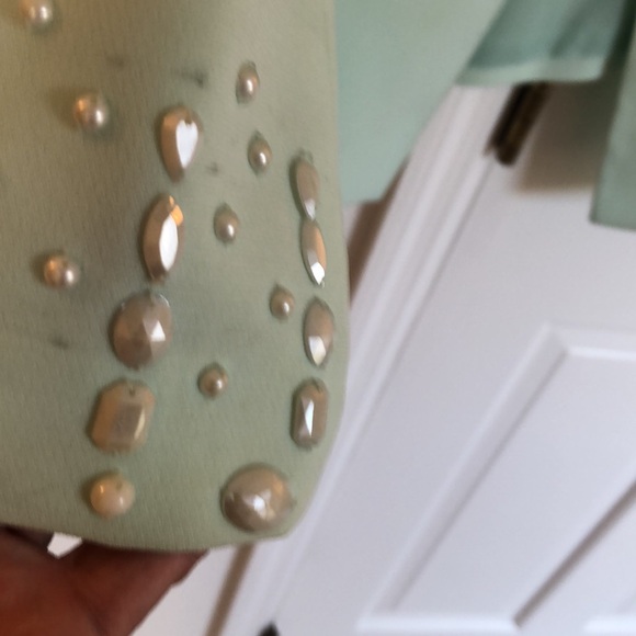 Emily Brand Mint Green Skirt Set - Picture 2 of 10